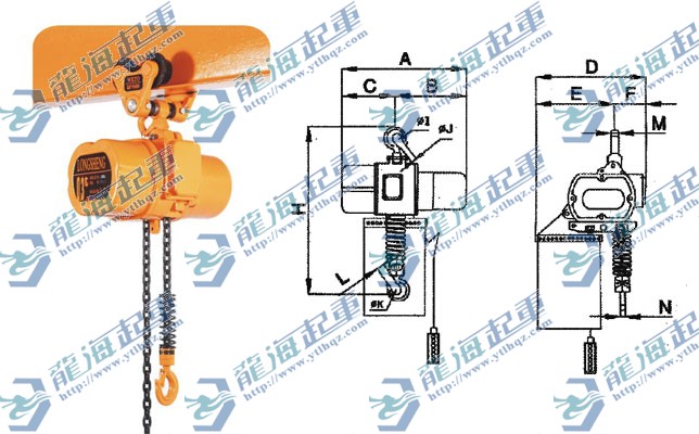 0.3T單速環(huán)鏈電動葫蘆